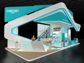 EAGLE电子科技展台展览展示设计展台效